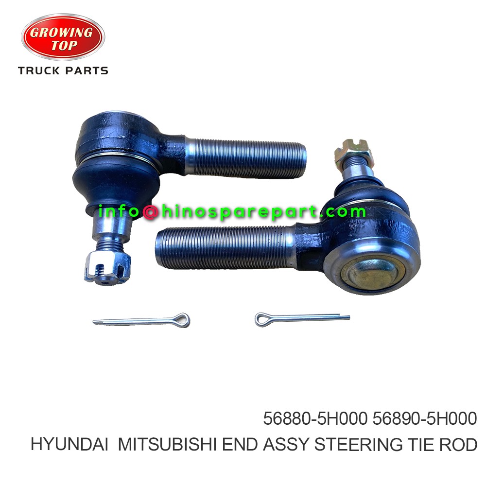 HYUNDAI HD65 MITSUBISHI 4D33 END ASSY STEERING TIE ROD 56880-5H000