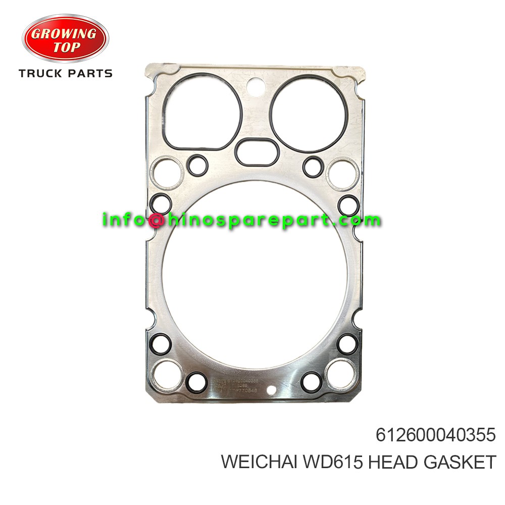 WEICHAI WD615 HEAD GASKET 612600040355