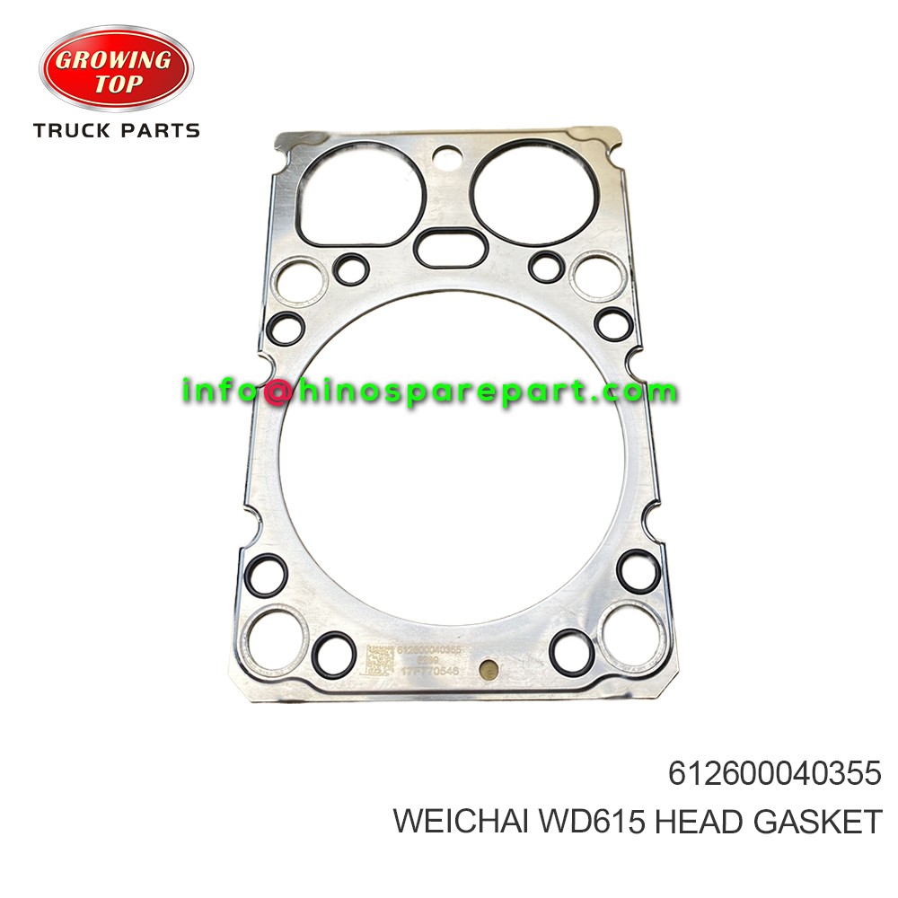 WEICHAI WD615 HEAD GASKET 612600040355