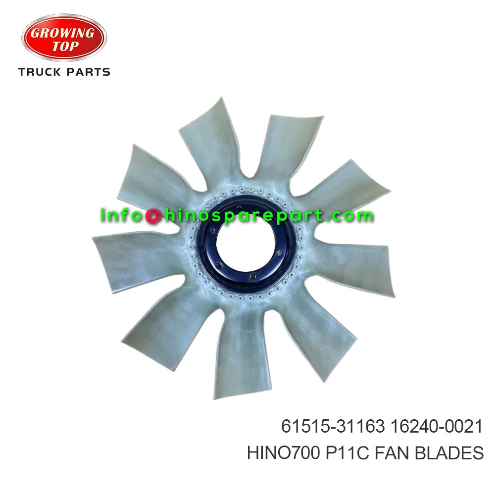 HINO700 P11C FAN BLADES 61515-31163