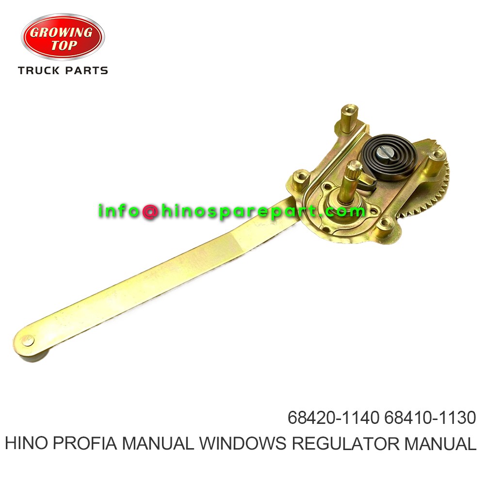 HINO PROFIA MANUAL  WINDOWS REGULATOR MANUAL  68420-1140