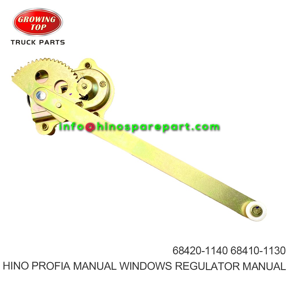 HINO PROFIA MANUAL  WINDOWS REGULATOR MANUAL  68420-1140