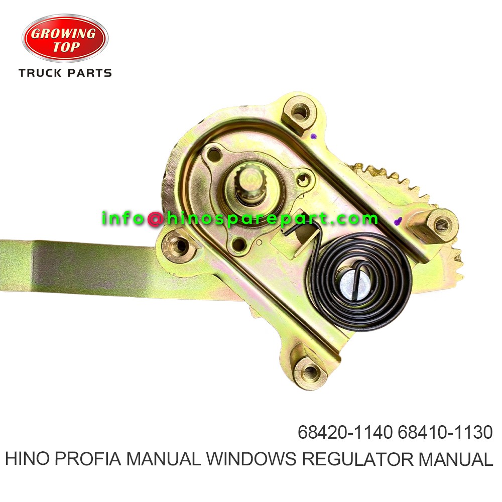 HINO PROFIA MANUAL  WINDOWS REGULATOR MANUAL  68420-1140