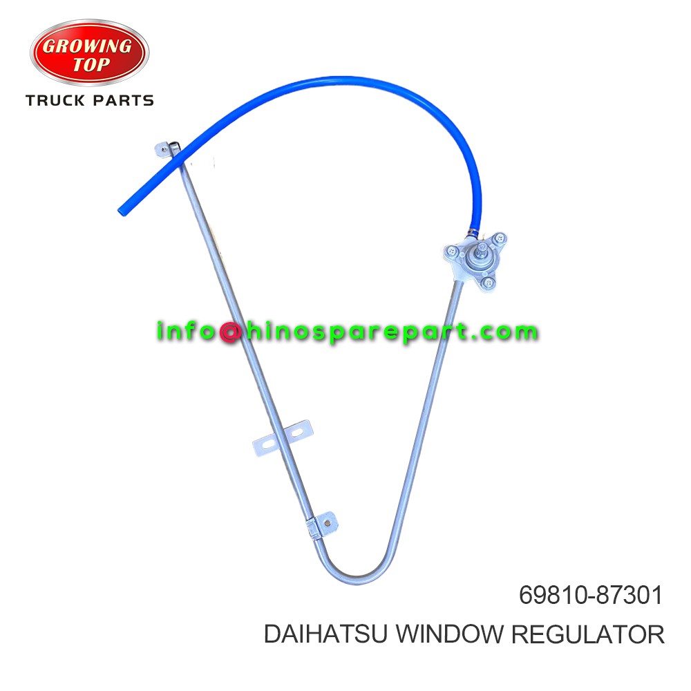 DAIHATSU WINDOW REGULATOR 69810-87301