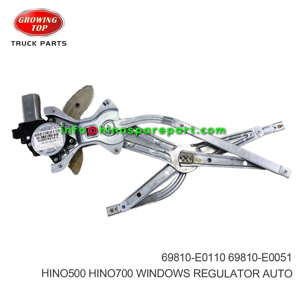 HINO500/700  WINDOWS REGULATOR AUTO  69810-E0110