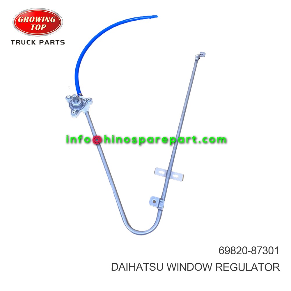 DAIHATSU WINDOW REGULATOR 69820-87301