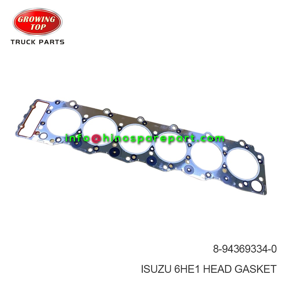 ISUZU 6HE1 HEAD GASKET 8-94369334-0