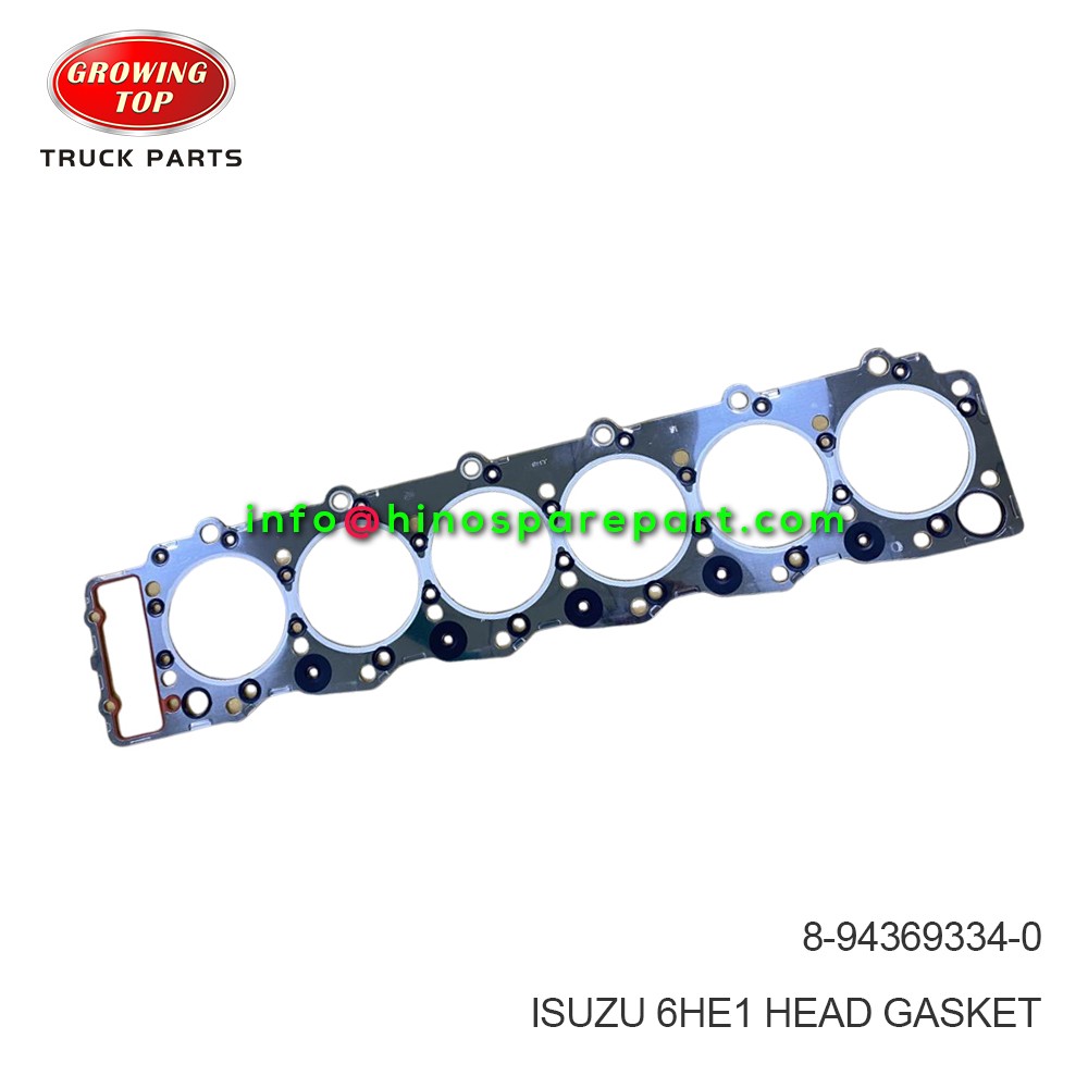 ISUZU 6HE1 HEAD GASKET 8-94369334-0