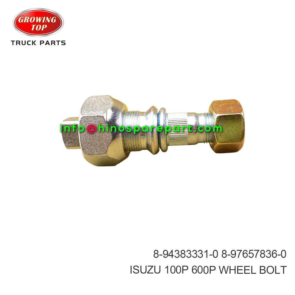 ISUZU 100P 600P WHEEL BOLT 8-94383331-0