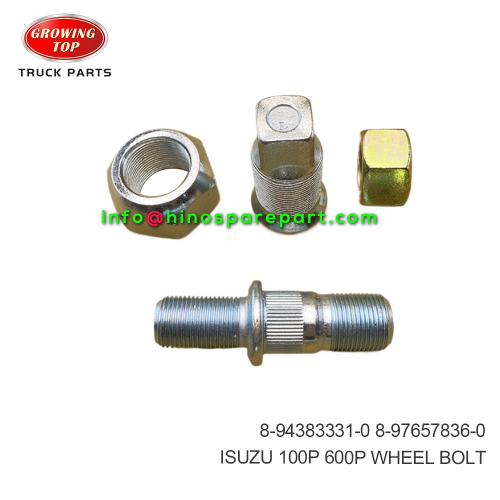 ISUZU 100P 600P WHEEL BOLT 8-94383331-0