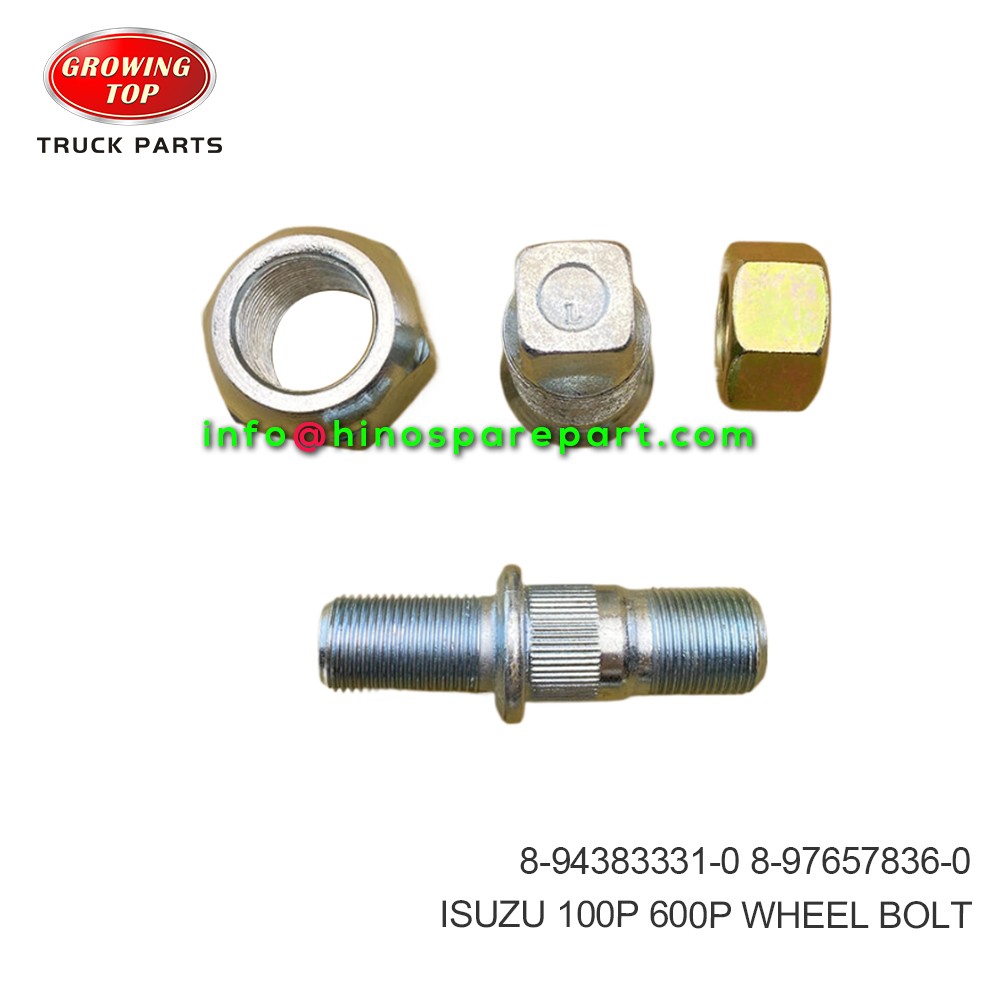 ISUZU 100P 600P WHEEL BOLT 8-94383331-0