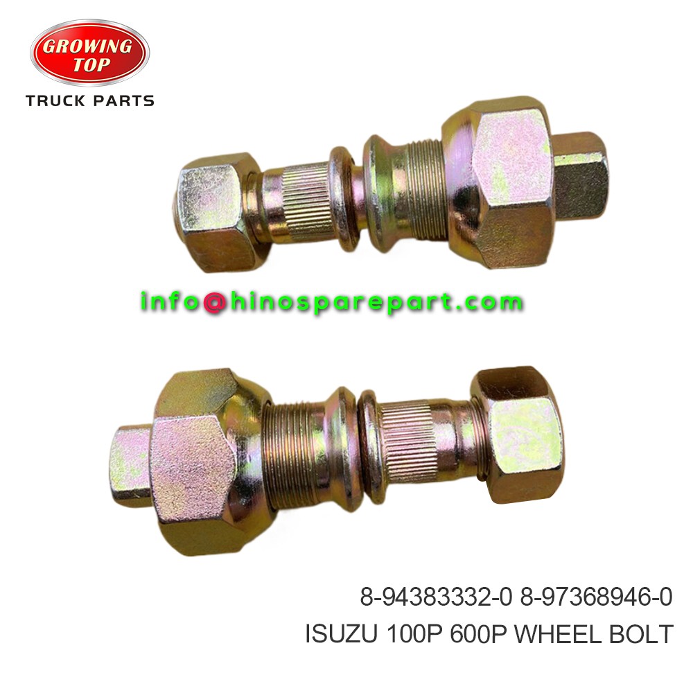 ISUZU 100P 600P WHEEL BOLT 8-94383332-0