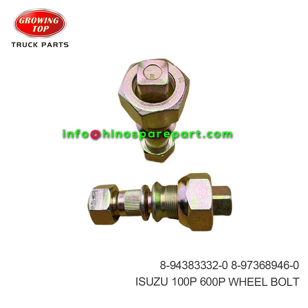 ISUZU 100P 600P WHEEL BOLT 8-94383332-0