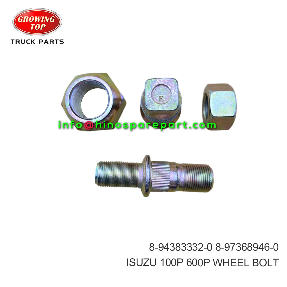 ISUZU 100P 600P WHEEL BOLT 8-94383332-0