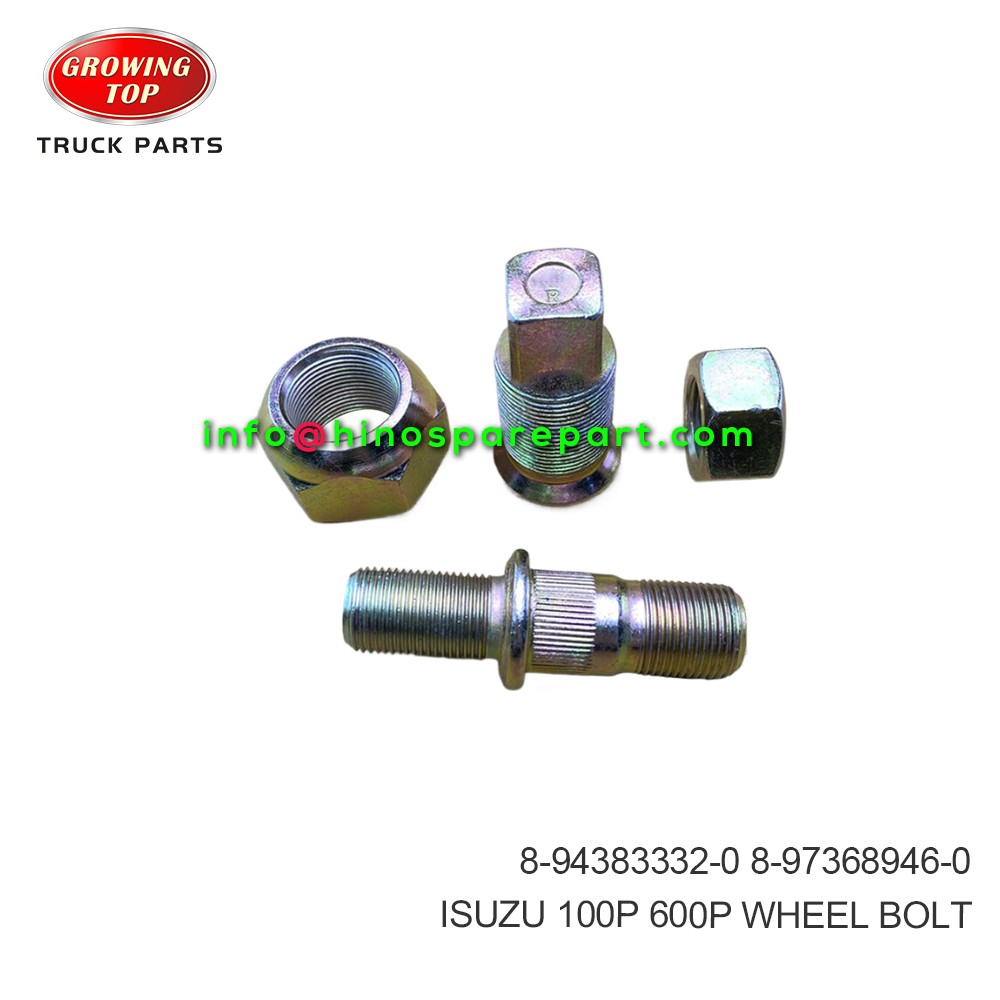 ISUZU 100P 600P WHEEL BOLT 8-94383332-0