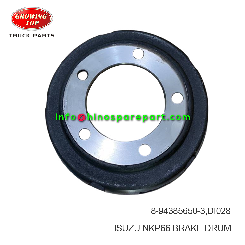 ISUZU NKP66 BRAKE DRUM 8-94385650-3