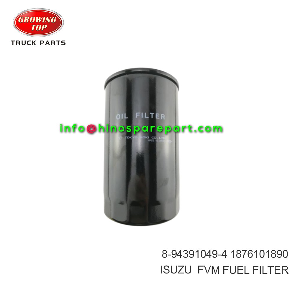 ISUZU  FVM FUEL FILTER 8-94391049-4