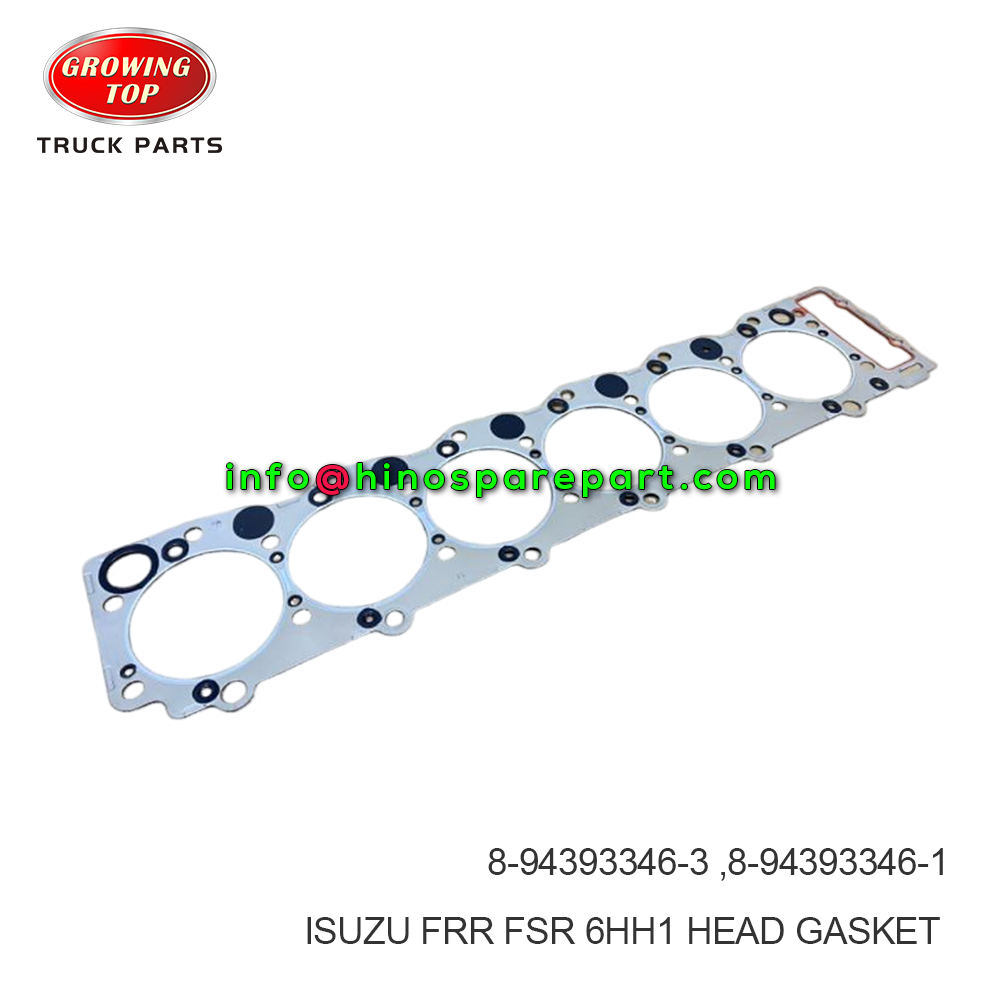 ISUZU FRR FSR 6HH1HEAD GASKET  8-94393346-3,8-94393346-1