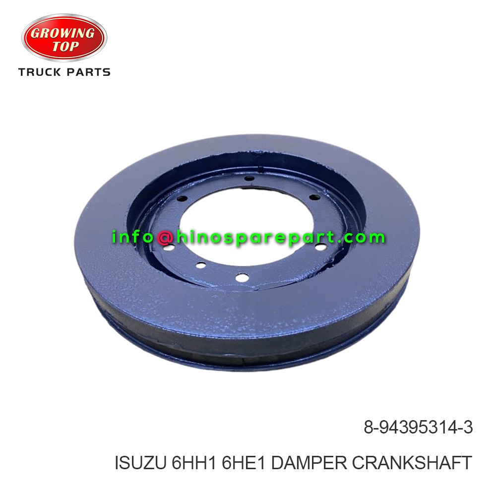 ISUZU 6HH1 6HE1 DAMPER CRANKSHAFT 8-94395314-3