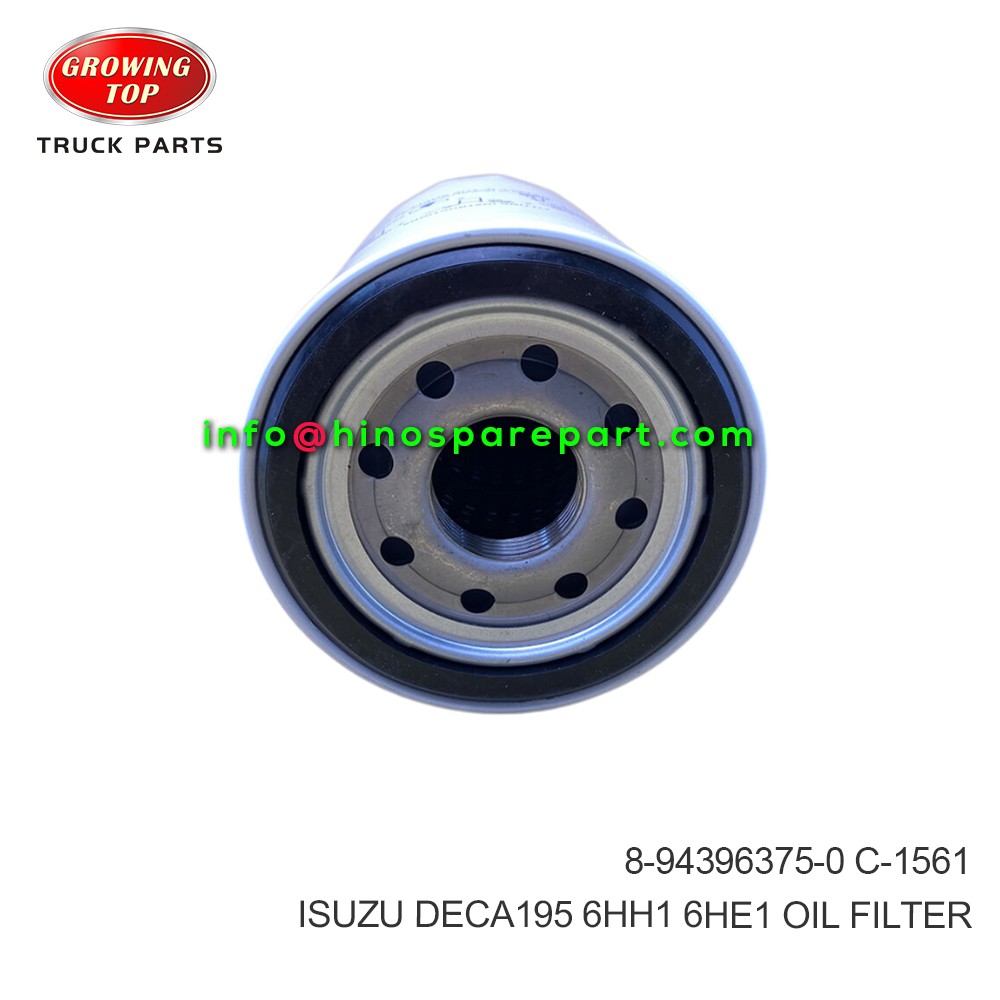 ISUZU DECA195 6HH1 6HE1 OIL FILTER 8-94396375-0 