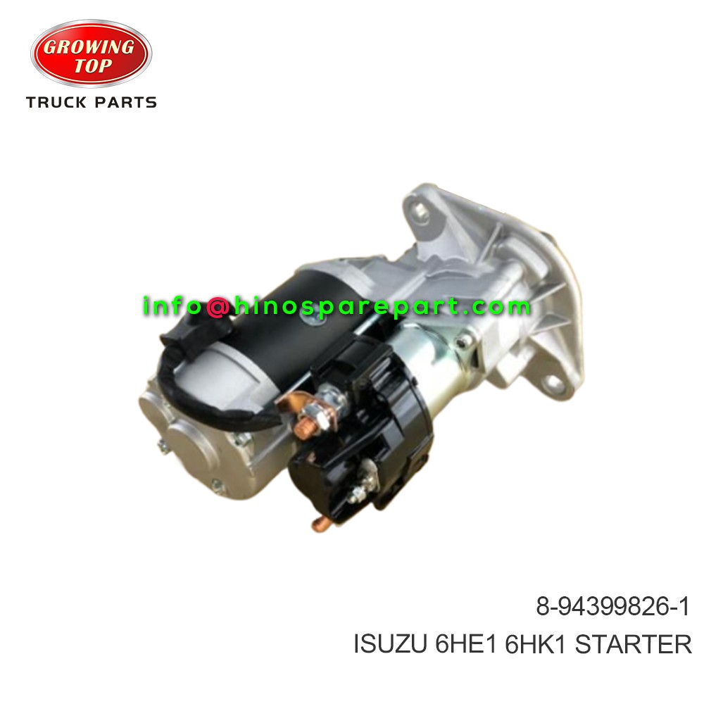 ISUZU 6HE1 6HK1 STARTER 8-94399826-1