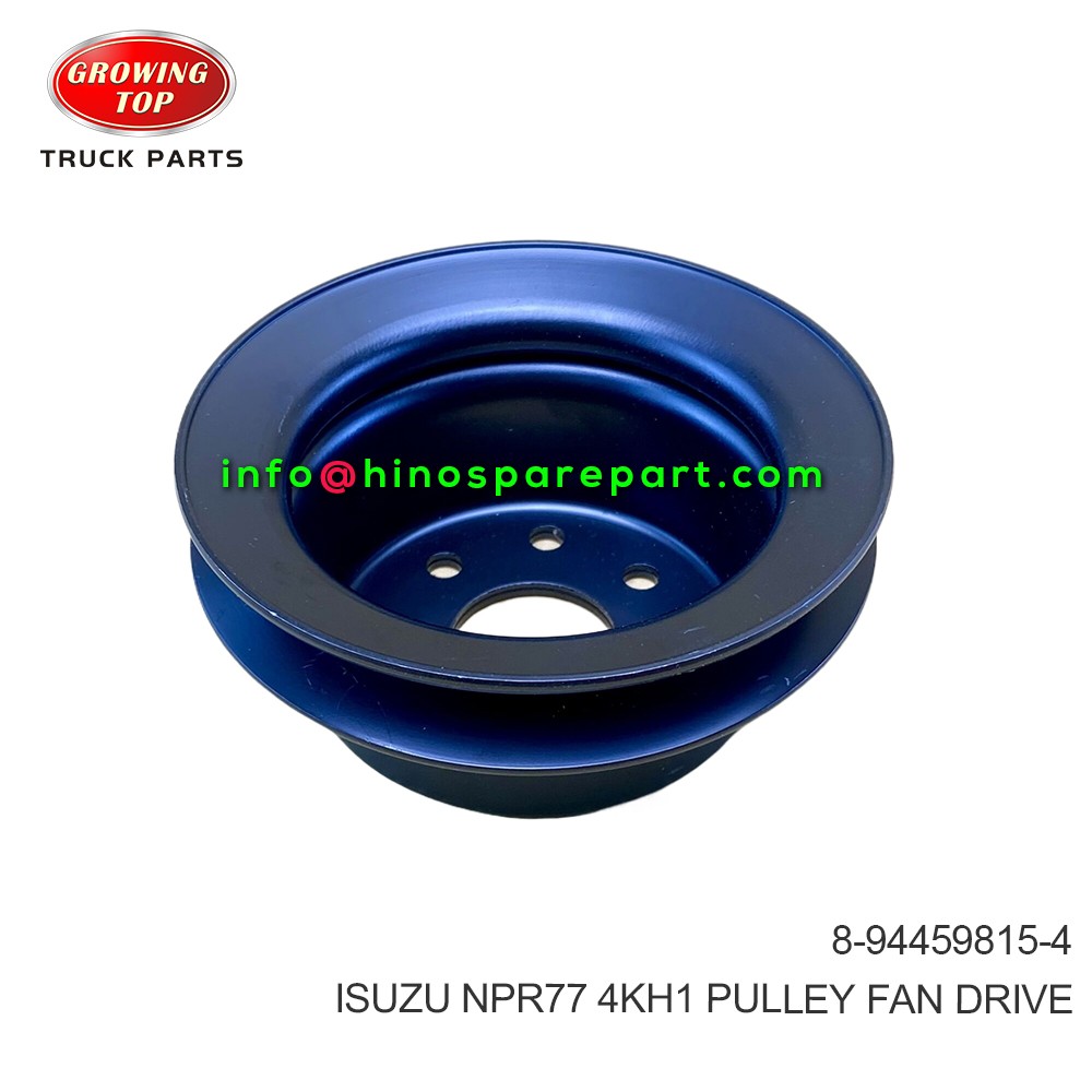 ISUZU  NPR77 4KH1 PULLEY FAN DRIVE 8-94459815-4