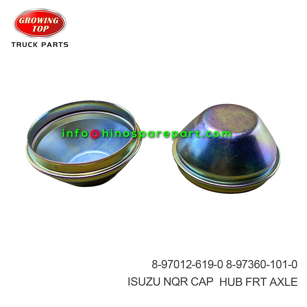 ISUZU NQR CAP; HUB,FRT AXLE 8-97012-619-0