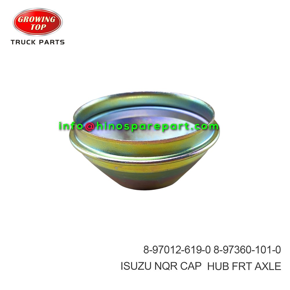 ISUZU NQR CAP; HUB,FRT AXLE 8-97012-619-0