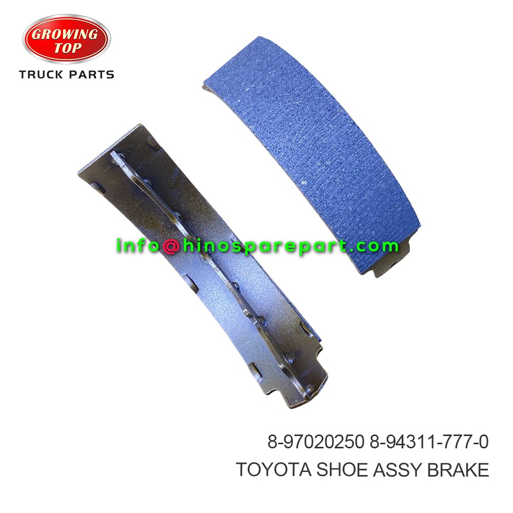 TOYOTA SHOE ASSY  BRAKE 8-97020250