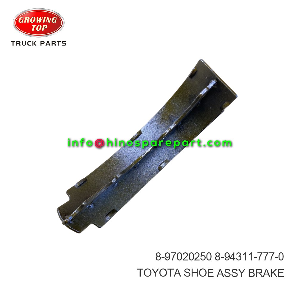 TOYOTA SHOE ASSY  BRAKE 8-97020250