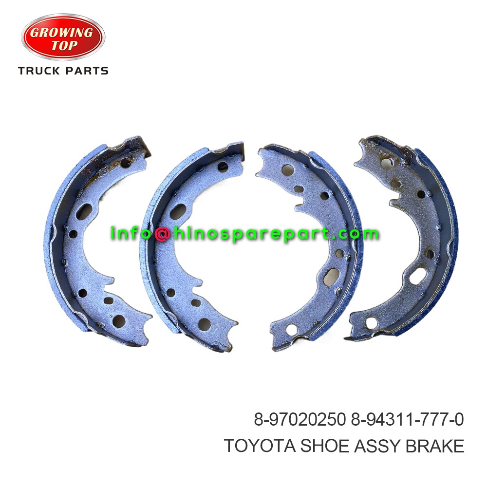 TOYOTA SHOE ASSY  BRAKE 8-97020250