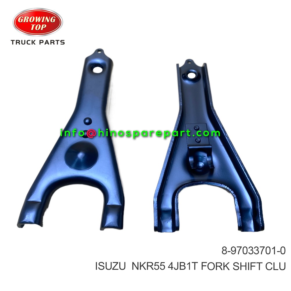 ISUZU  NKR55 4JB1T FORK SHIFT CLU 8-97033701-0