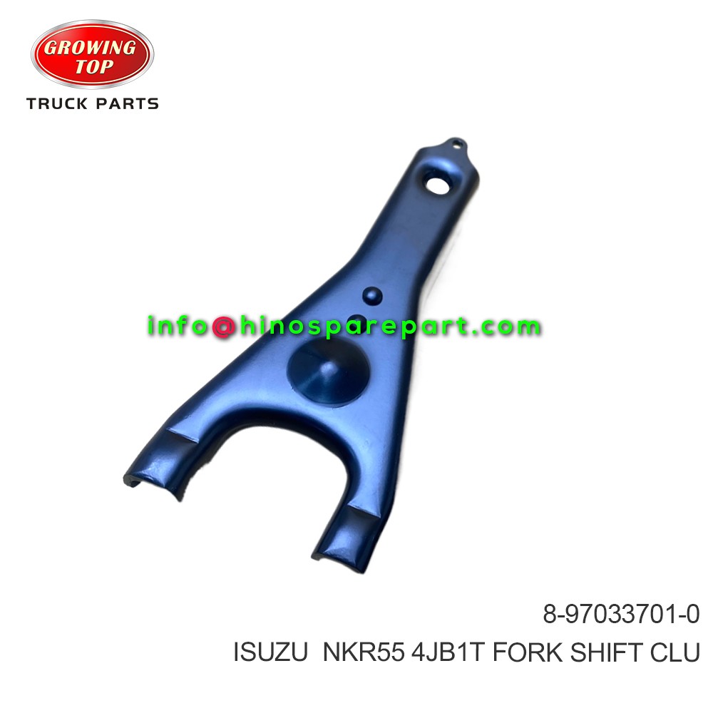 ISUZU  NKR55 4JB1T FORK SHIFT CLU 8-97033701-0