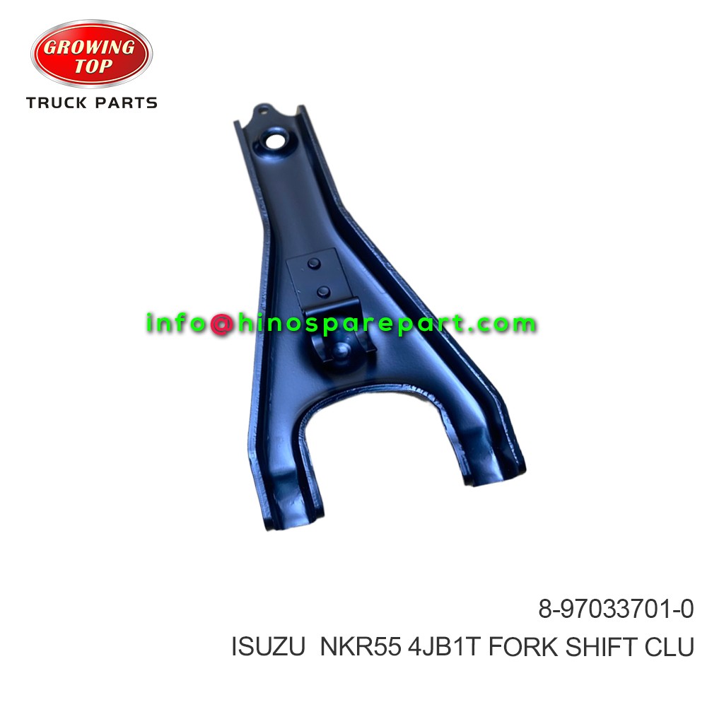 ISUZU  NKR55 4JB1T FORK SHIFT CLU 8-97033701-0