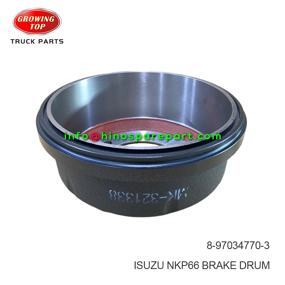 ISUZU NKP66 BRAKE DRUM 8-97034770-3