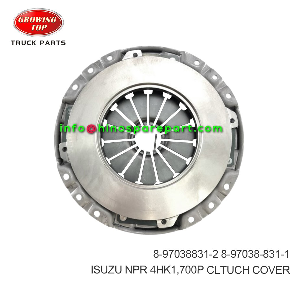 ISUZU NPR 4HK1,700P CLUTCH COVER 8-97038831-2