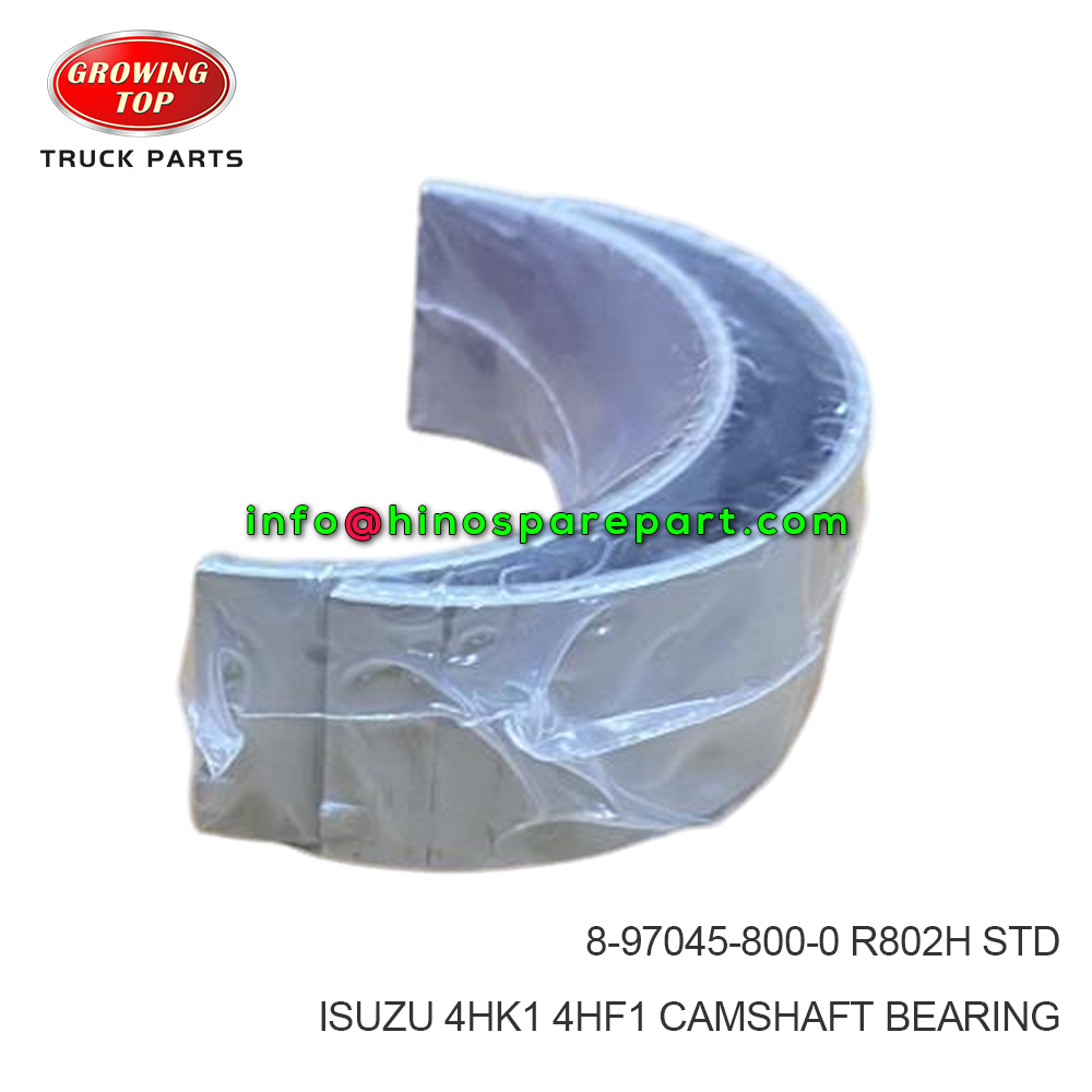 ISUZU 4HK1 4HF1 Metal bearings 8-97045-800-0 R802H STD 