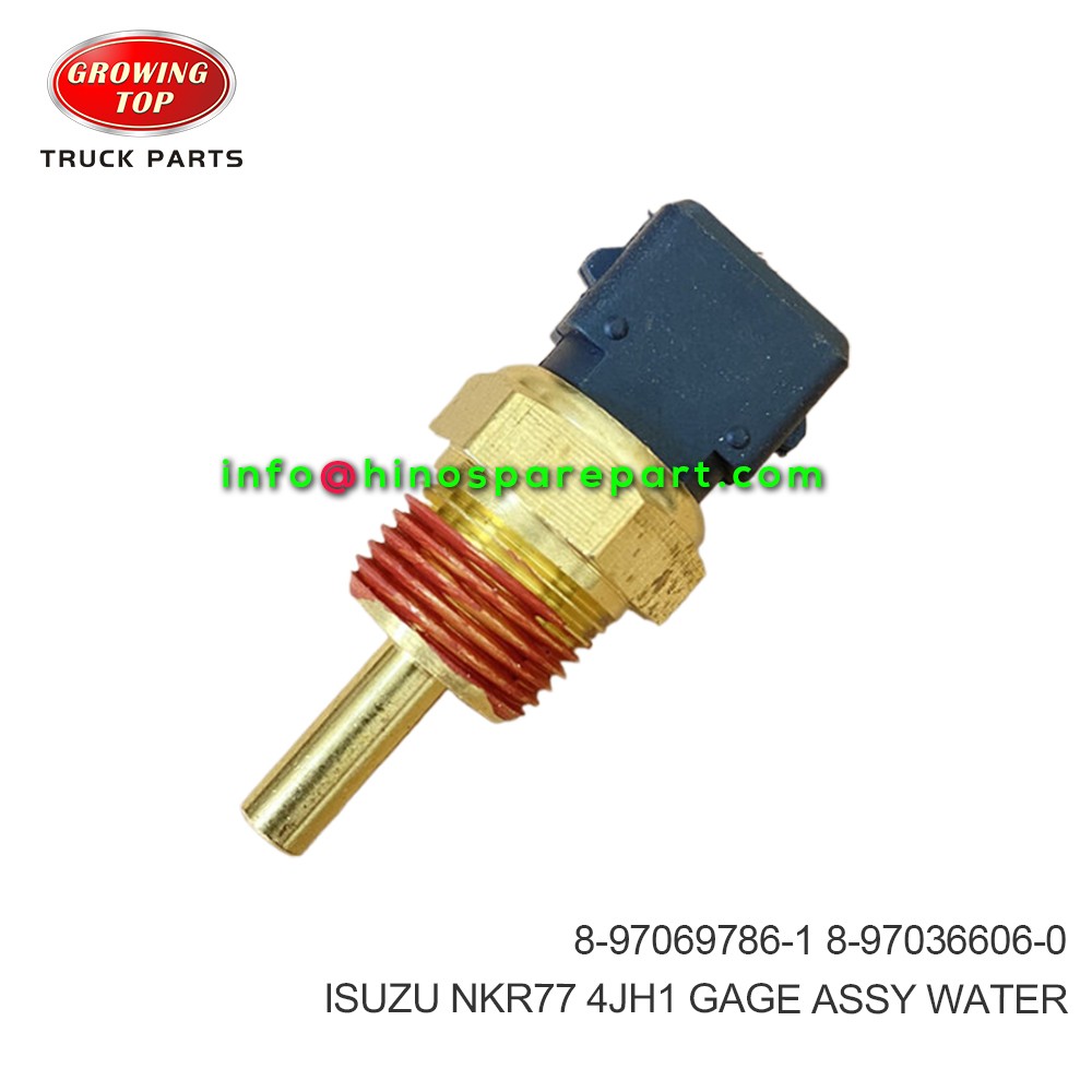 ISUZU NKR77 4JH1 GAGE ASSY WATER 8-97069786-1