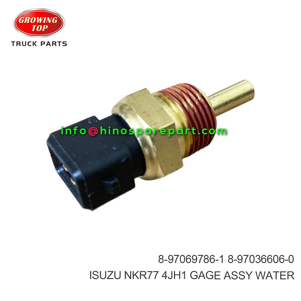 ISUZU NKR77 4JH1 GAGE ASSY WATER 8-97069786-1