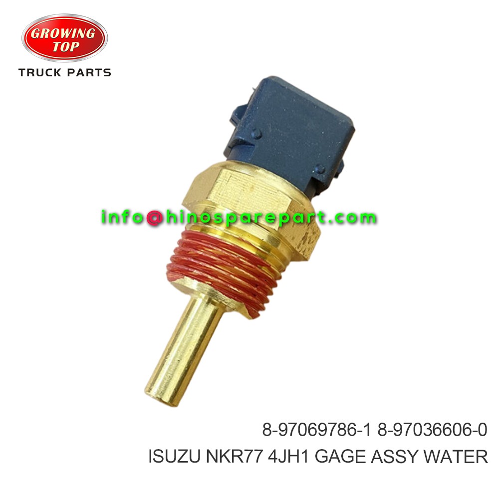 ISUZU NKR77 4JH1 GAGE ASSY WATER 8-97069786-1