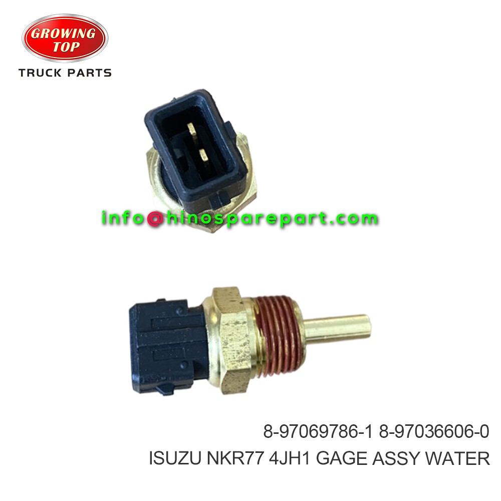 ISUZU NKR77 4JH1 GAGE ASSY WATER 8-97069786-1