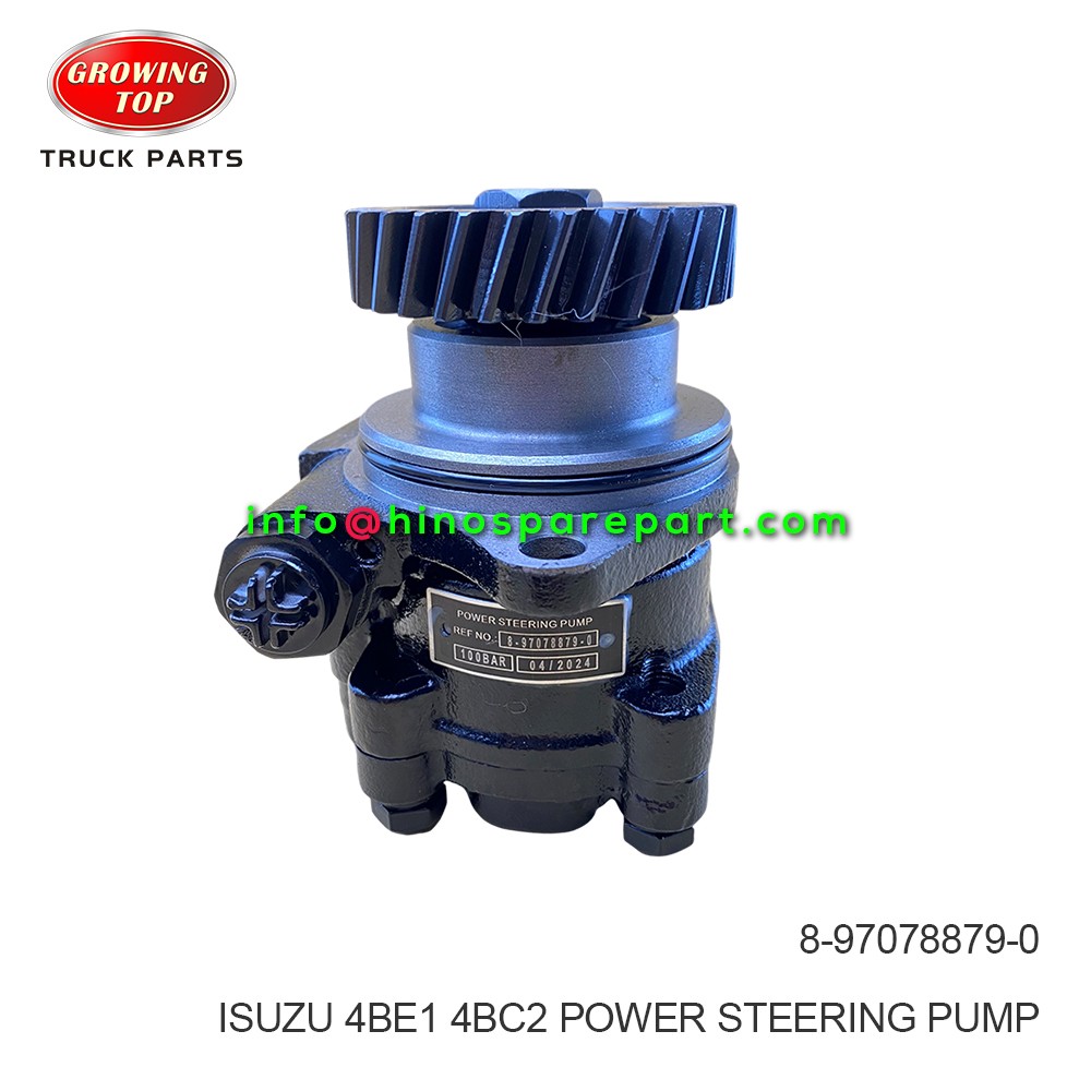 ISUZU 4BE1 4BC2 POWER STEERING PUMP 8-97078879-0 