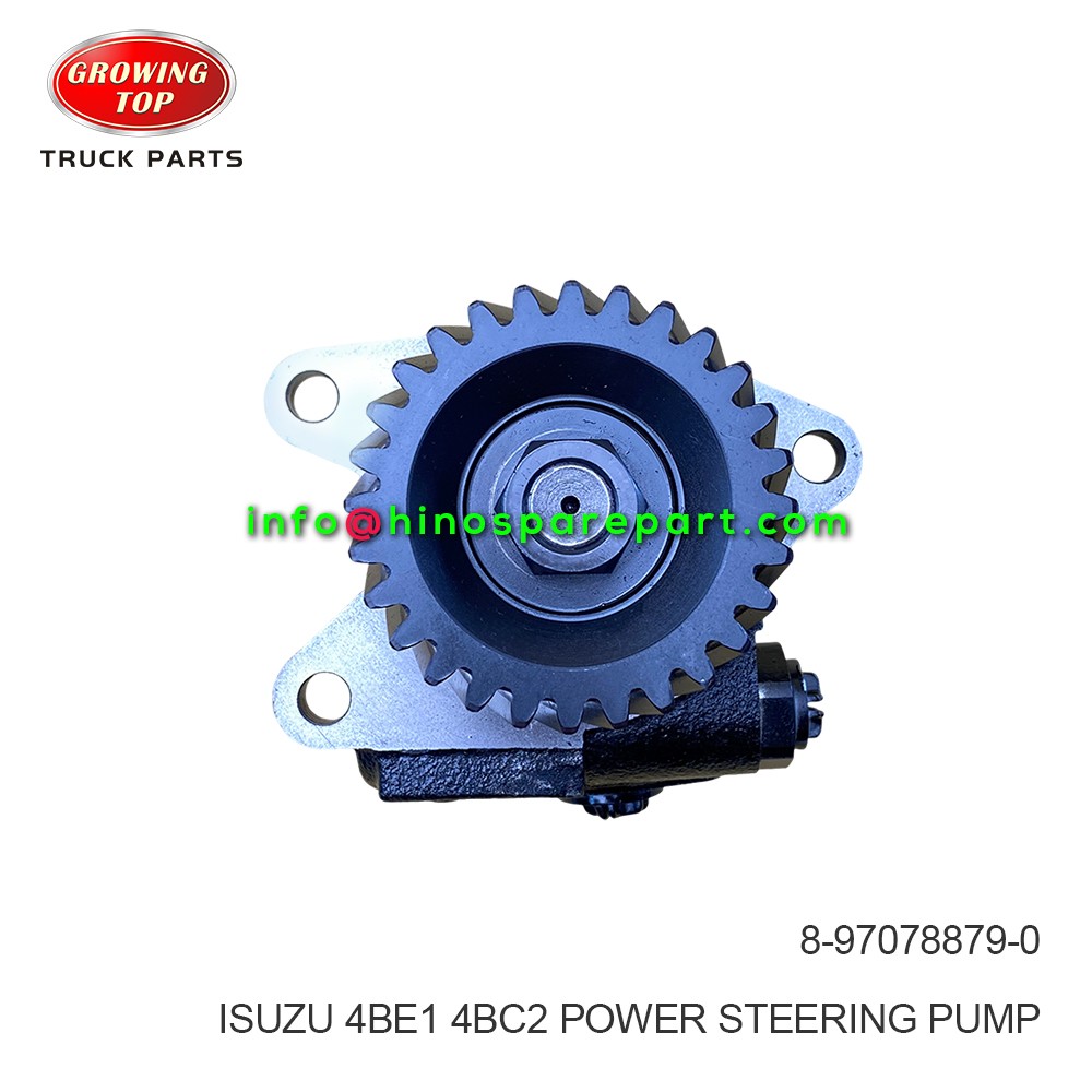 ISUZU 4BE1 4BC2 POWER STEERING PUMP 8-97078879-0 