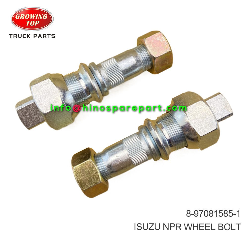 ISUZU NPR WHEEL BOLT  8-97081585-1