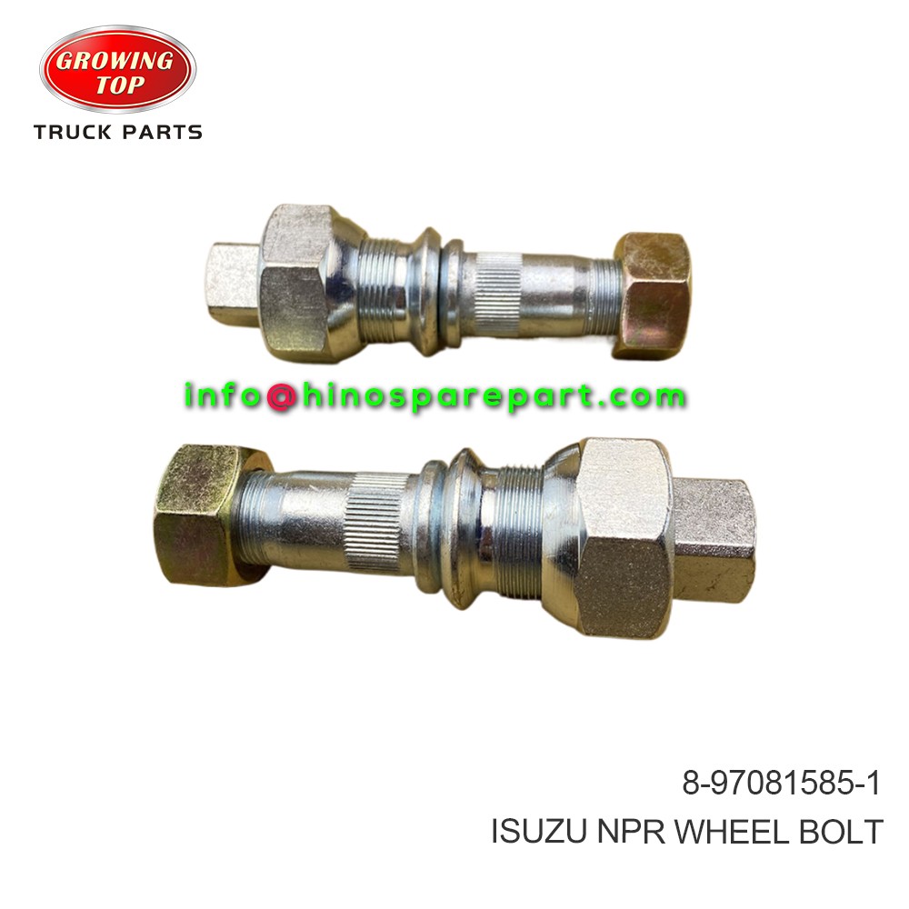 ISUZU NPR WHEEL BOLT  8-97081585-1