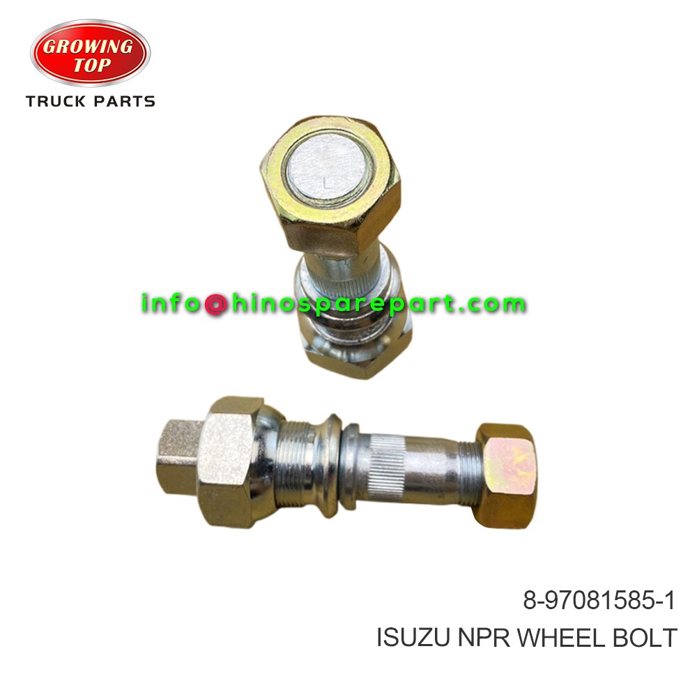 ISUZU NPR WHEEL BOLT  8-97081585-1