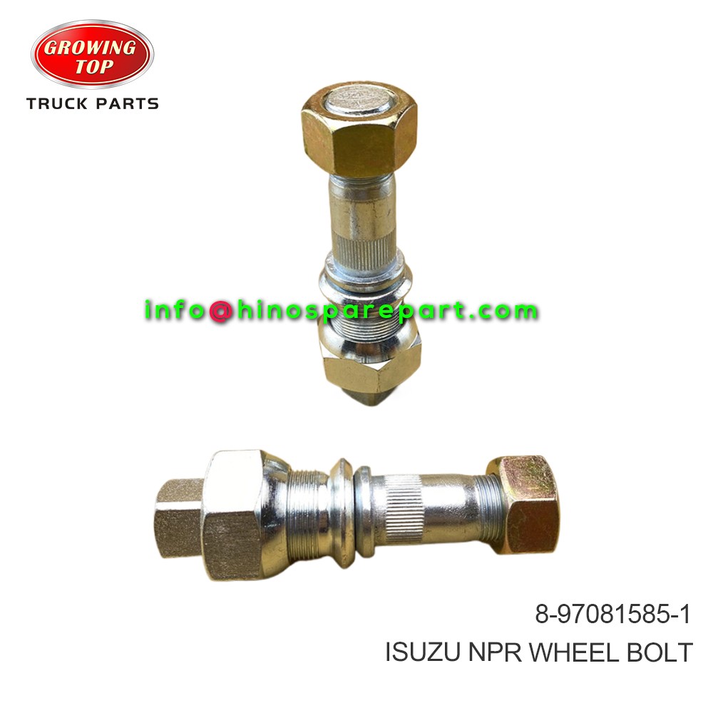 ISUZU NPR WHEEL BOLT  8-97081585-1