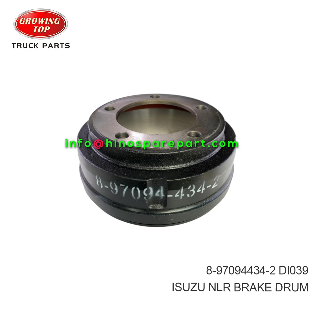 ISUZU NLR  BRAKE DRUM  8-97094434-2