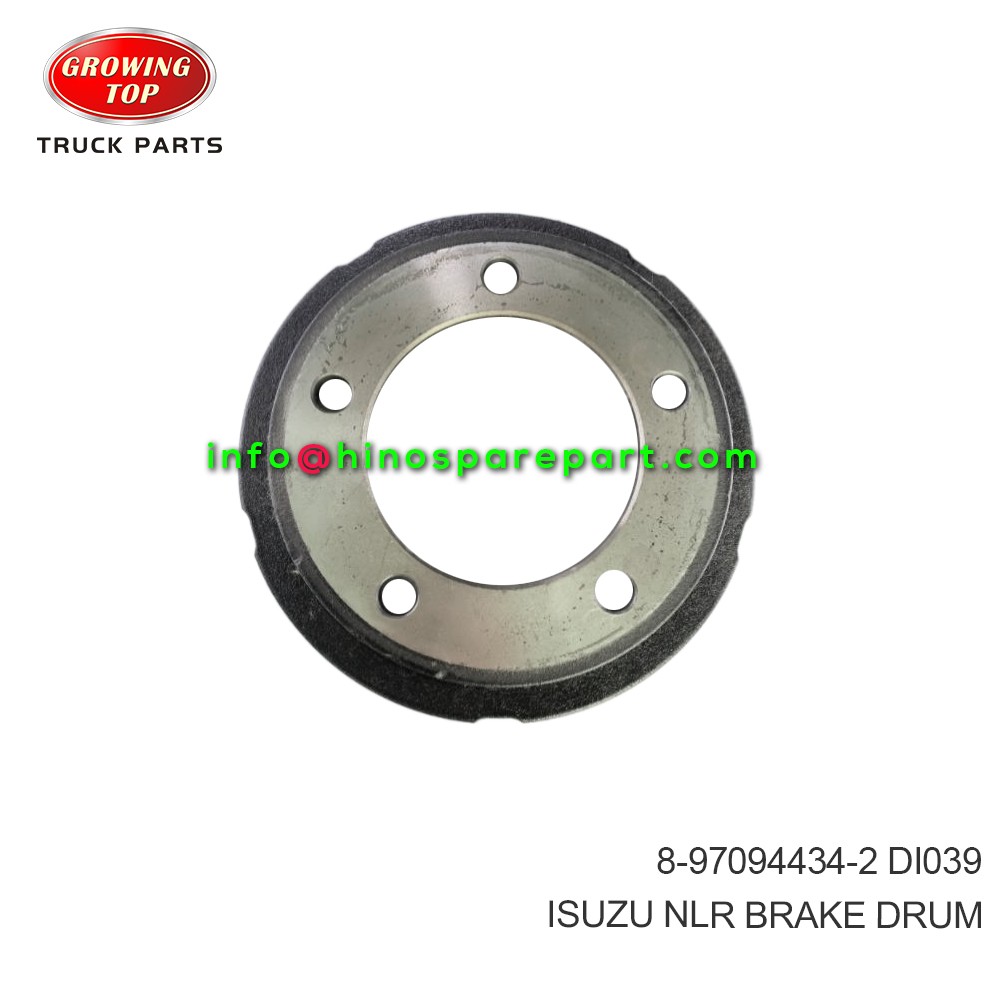 ISUZU NLR  BRAKE DRUM  8-97094434-2