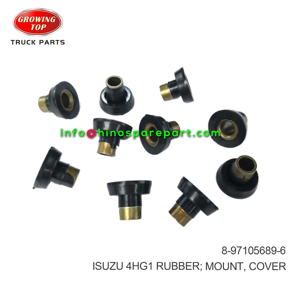 ISUZU 4HG1 RUBBER; MOUNT, COVER 8-97105689-6